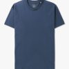 Mens COLORFUL STANDARD T-Shirts | Mens Classic Organic T-Shirt In Petrol Blue