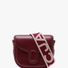 Womens MARC JACOBS Tote Bags | Womens The J Marc Small Leather Saddle Bag In Cherry