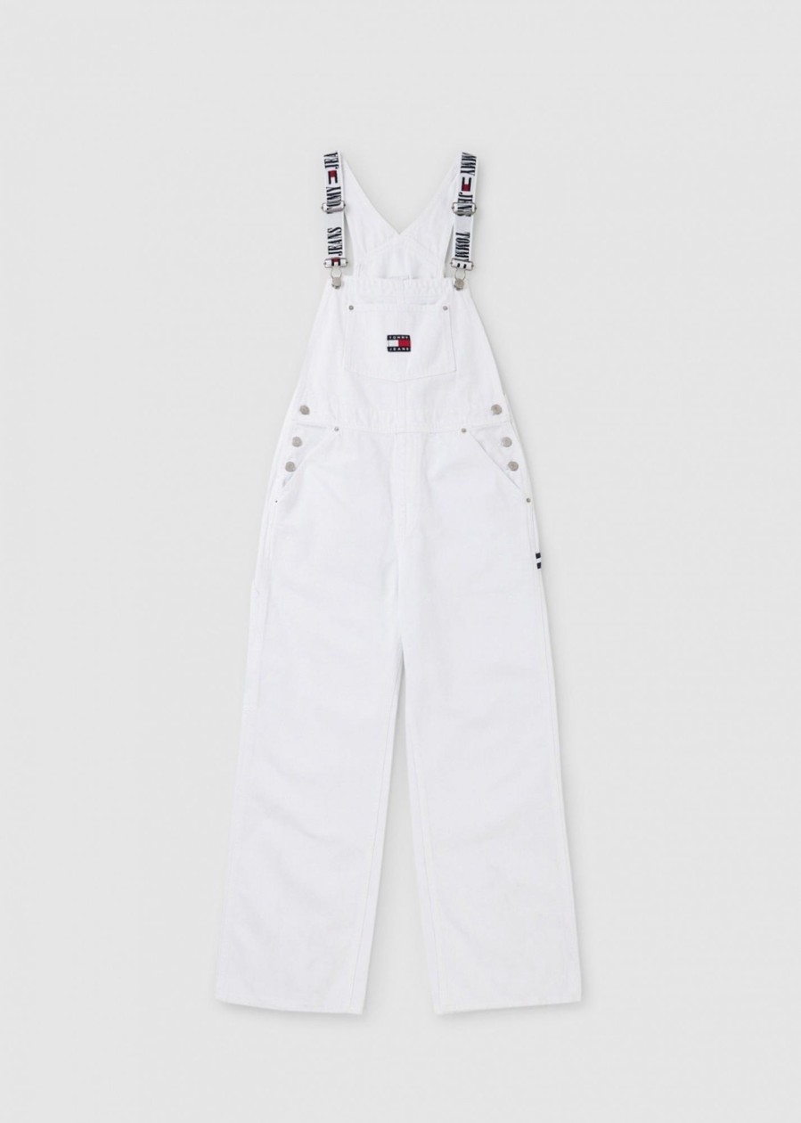 Womens TOMMY HILFIGER Trousers | Th Denim Dungarees