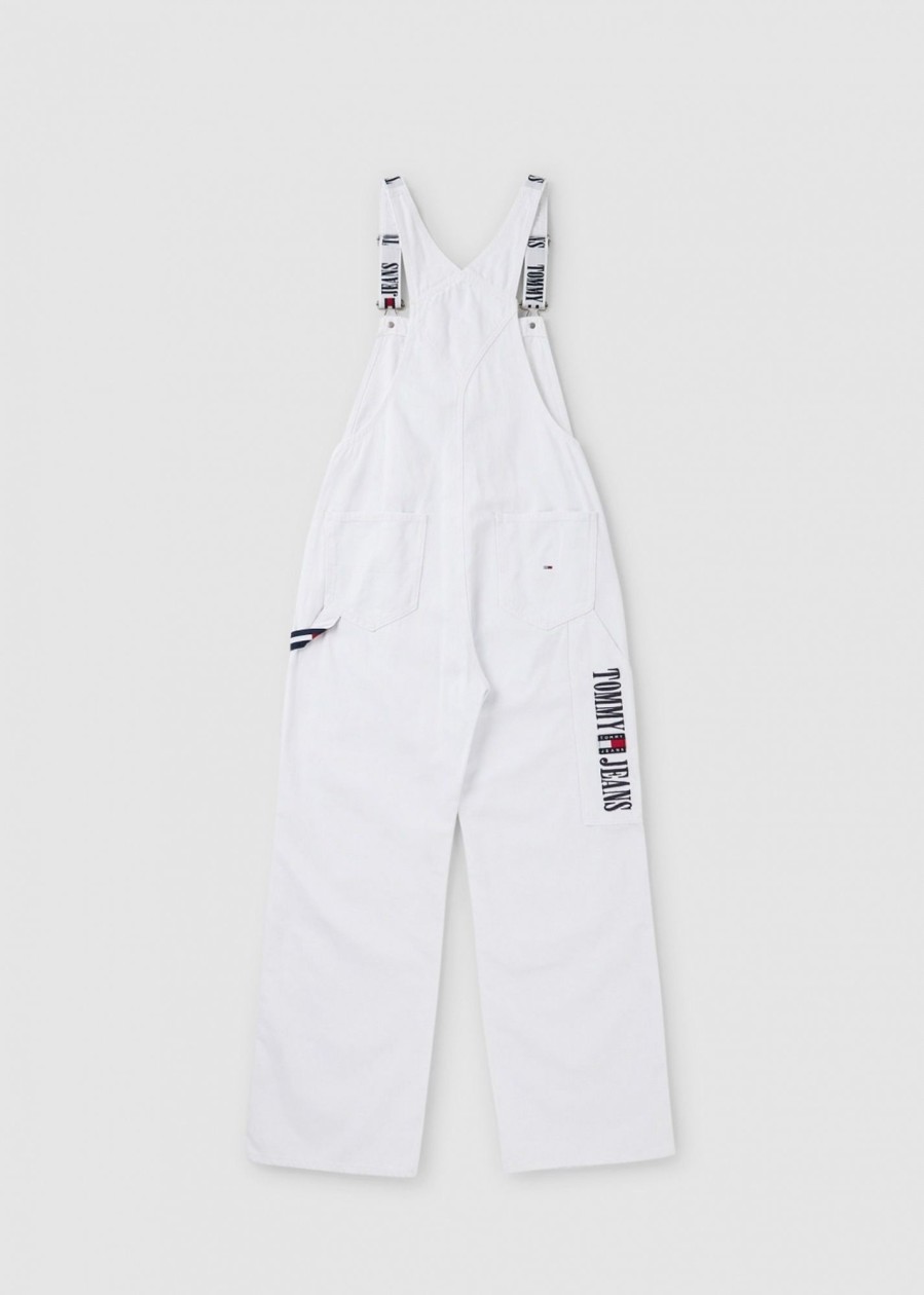 Womens TOMMY HILFIGER Trousers | Th Denim Dungarees