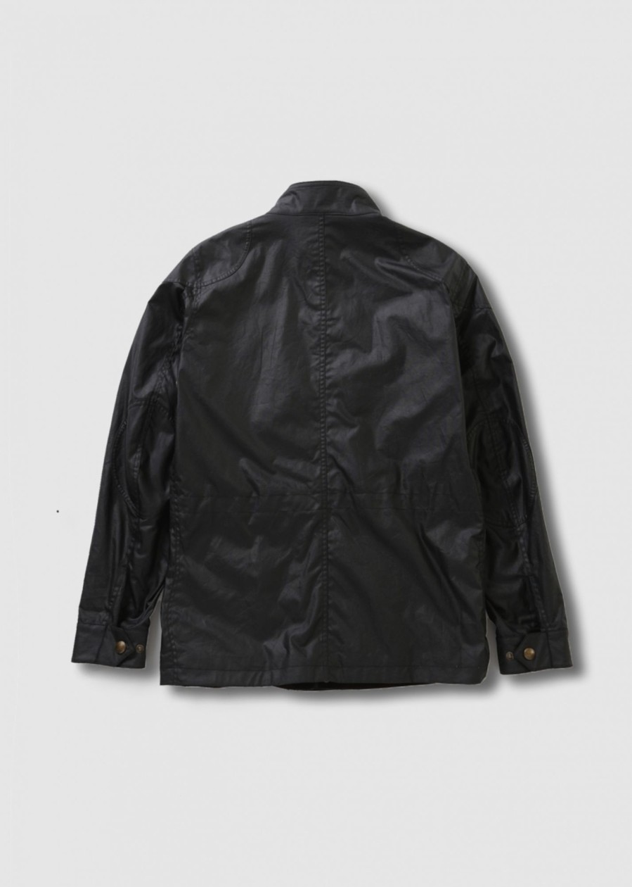 Mens BELSTAFF Coats & Jackets | Mens Fieldmaster Jacket In Black