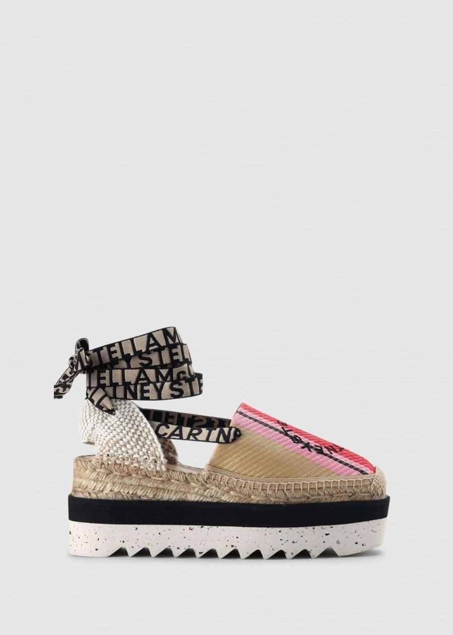 Womens STELLA McCARTNEY Sandals | Stella Gaia Stripes Espadrilles