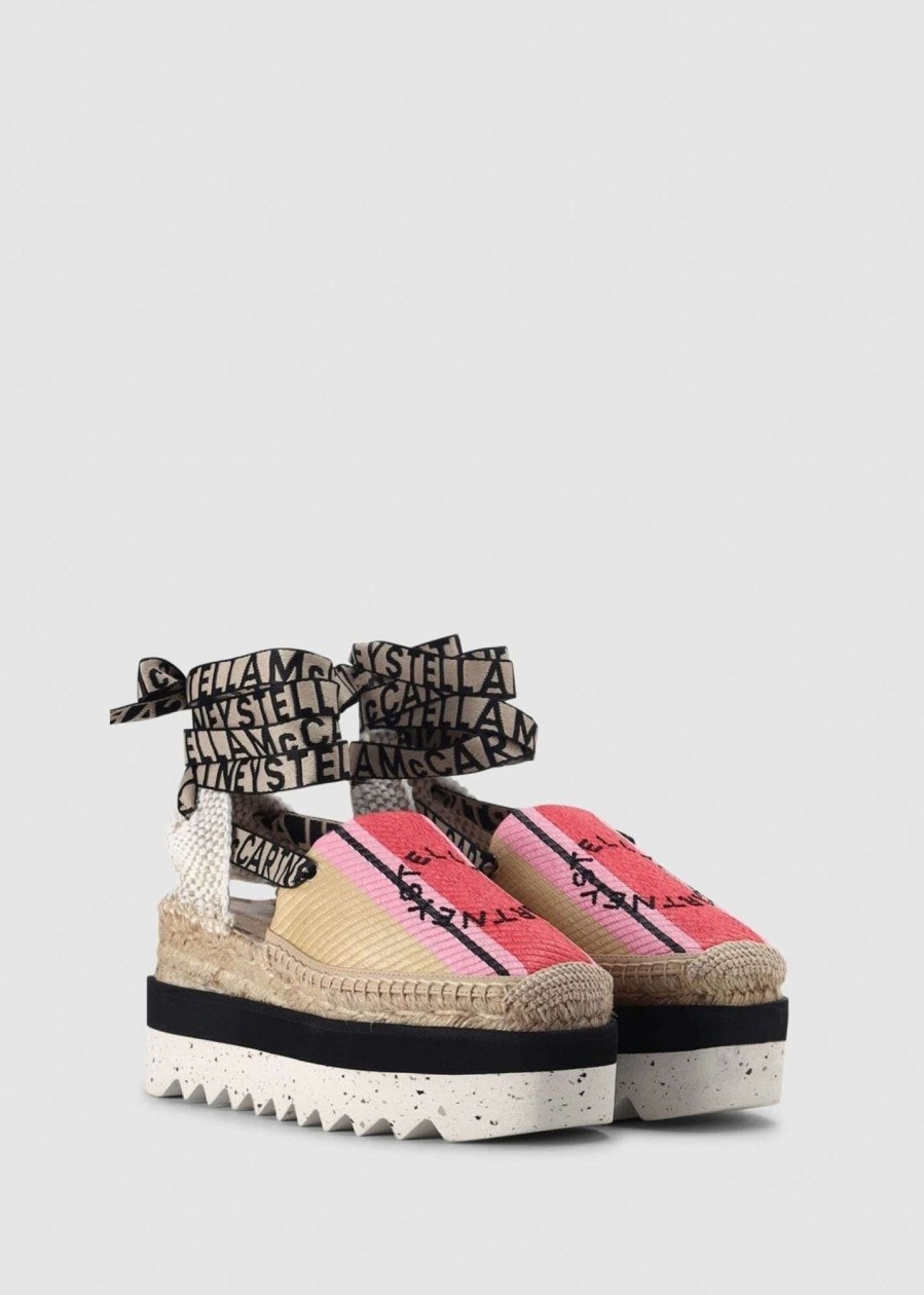 Womens STELLA McCARTNEY Sandals | Stella Gaia Stripes Espadrilles