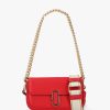 Womens MARC JACOBS Clutch Bags | Womens The J Marc Mini Leather Shoulder Bag In True Red