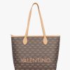 Womens VALENTINO Shoulder Bags | Womens Liuto Repeat Logo Tote Bag In Cuoio Multicolour