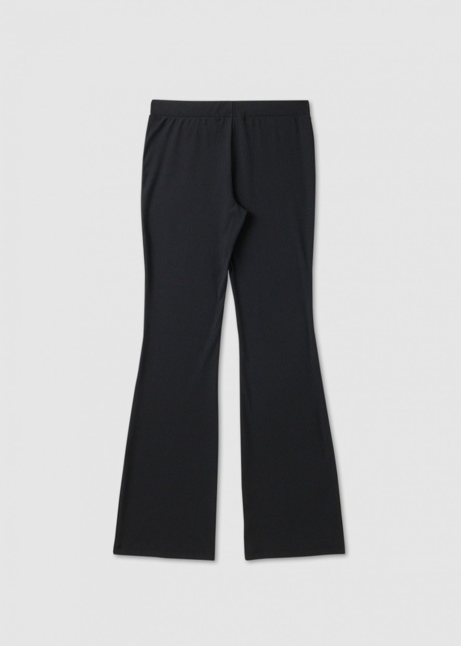 Womens TOMMY HILFIGER Trousers | Th Low Rise Flared Leggings