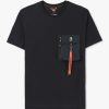 Mens PARAJUMPERS T-Shirts | Mens Mojave T-Shirt In Black