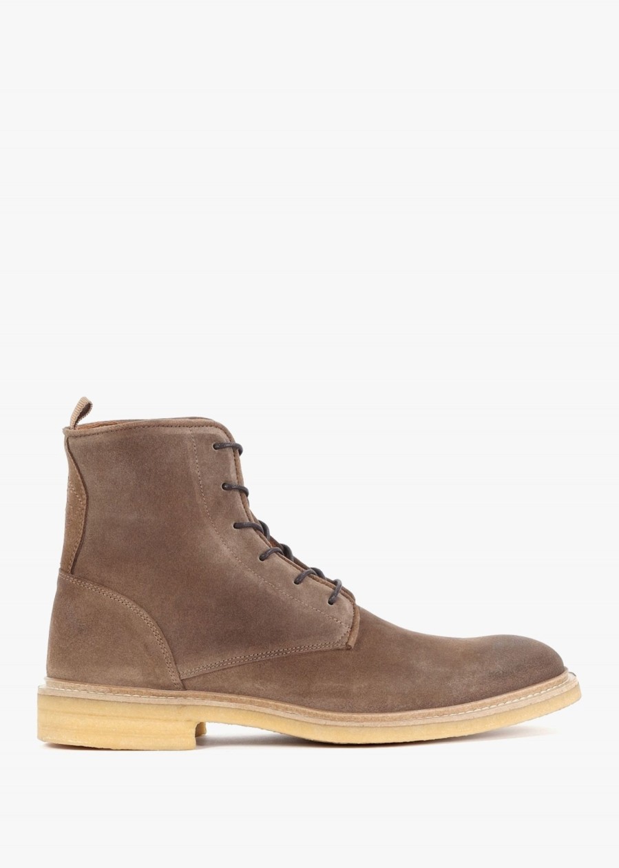 Mens OLIVER SWEENEY Boots | Mens Muros Ankle Boot In Chocolate