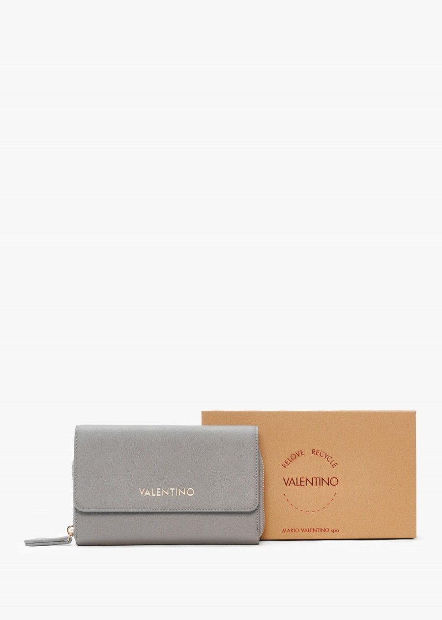 Womens VALENTINO Wallets & Cardholders | Val Zero Re Wallet With Strap