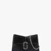 Womens MARC JACOBS Clutch Bags | Womens The St Marc Leather Chain Wallet In Black