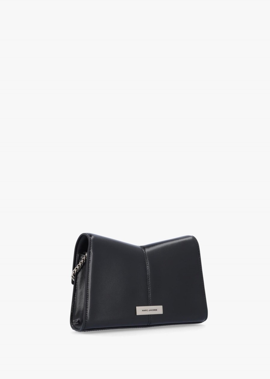 Womens MARC JACOBS Clutch Bags | Womens The St Marc Leather Chain Wallet In Black