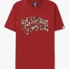 Mens BILLIONAIRE BOYS CLUB T-Shirts | Mens Duck Camo Arch Logo T-Shirt In Red