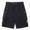 Mens MOOSE KNUCKLES Shorts | Mens Hartsfield Cargo Shorts In Black