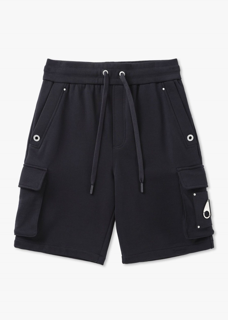 Mens MOOSE KNUCKLES Shorts | Mens Hartsfield Cargo Shorts In Black