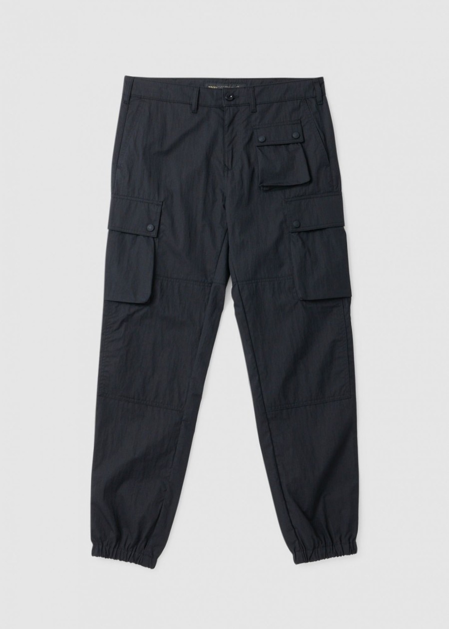 Mens BELSTAFF Trousers | Mens Trialmaster Cargo Trousers In Black