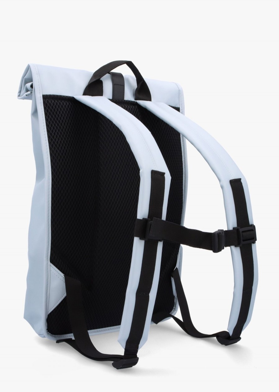 Womens RAINS Backpacks | Rolltop W3 Backpack In Wind