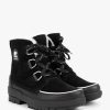 Womens SOREL Boots | Womens Torino Ii Parc Shearling Leather Waterproof Boots In Black