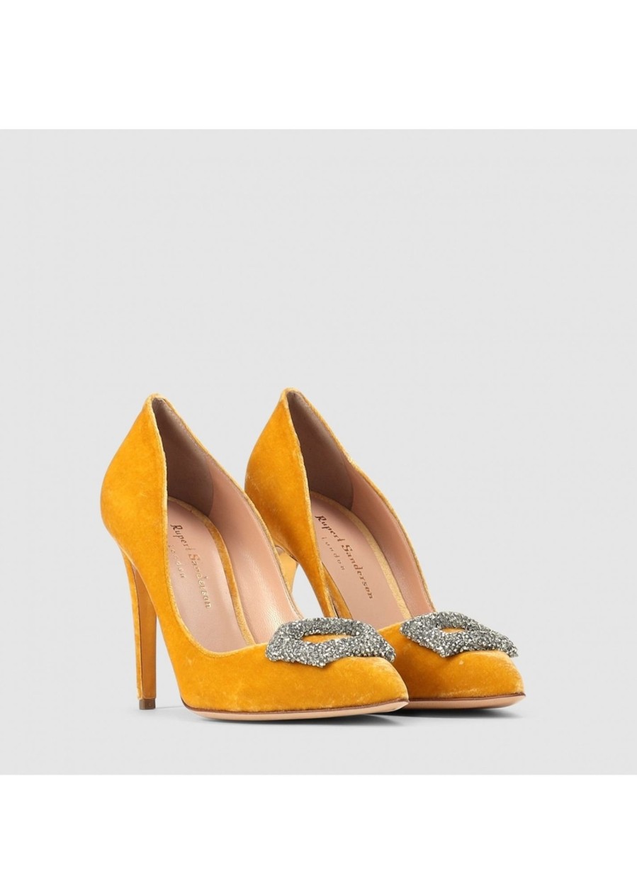 Womens RUPERT SANDERSON Heels | Women'S Malory Heels In Yellow