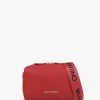 Womens VALENTINO Crossbody Bags | Womens Pattie Haversack Pebbled Cross-Body Bag In Rosso