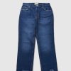 Womens FREE PEOPLE Jeans | Womens Maggie Mid Rise Straight Leg Jeans In Rolling River