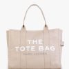 Womens MARC JACOBS Tote Bags | Womens The Large Beige Canvas Tote Bag In Beige