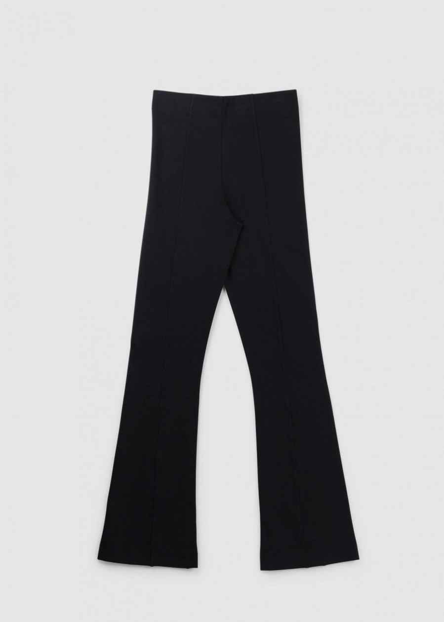 Womens NINETY PERCENT Trousers | Np Marley Kickflare Organic Cotton Trousers