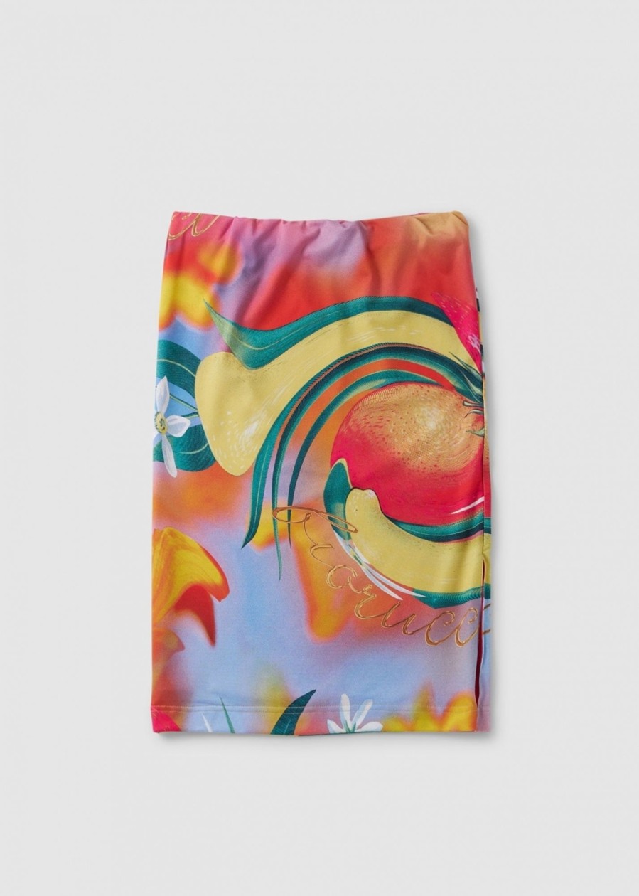 Womens FIORUCCI Skirts | Fc Fruity Midi Skirt With Slit