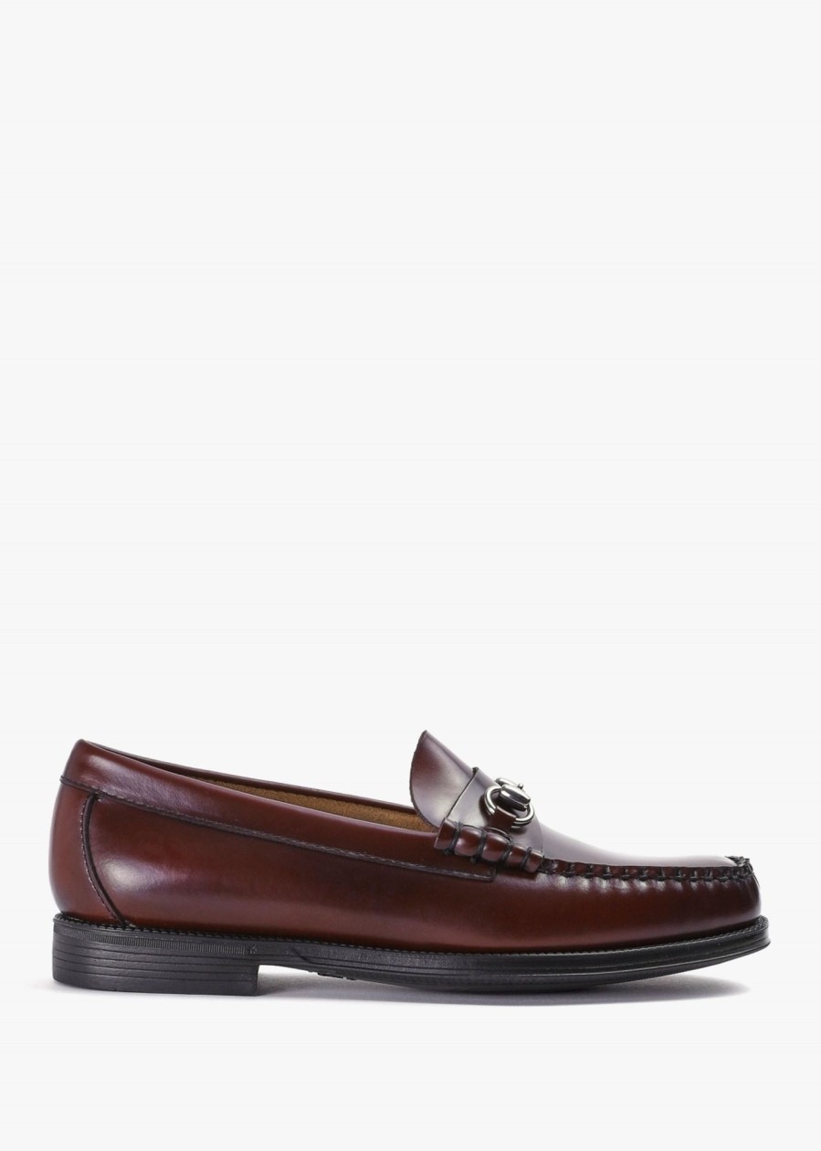 Mens G.H.BASS Loafers | Mens Easy Weejun Lincoln Moc Loafers In Wine