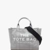 Womens MARC JACOBS Tote Bags | Womens The Medium Canvas Tote Bag In Wolf Grey