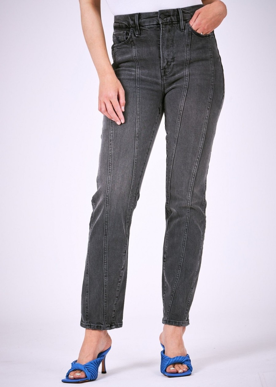 Womens GOOD AMERICAN Jeans | Ga Seamed Good Classic Jeans