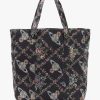 Womens VIVIENNE WESTWOOD Shoulder Bags | Womens Murray Trellis Tapestry Jacquard Tote Bag In Black