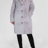 Womens OAKWOOD Coats & Jackets | Womens Cyber Faux Fur Coat In Grey