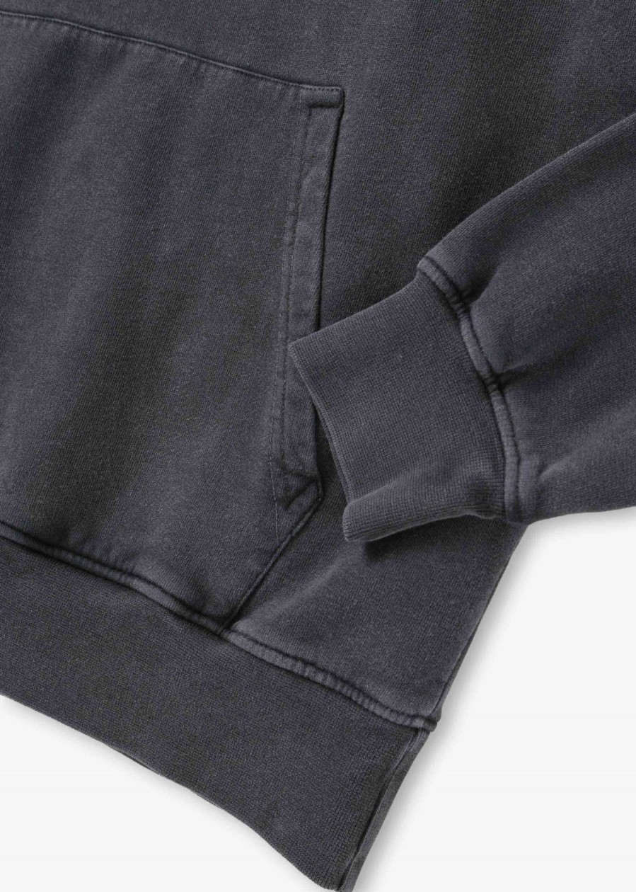 Mens COLORFUL STANDARD Sweatshirts & Hoodies | Mens Classic Hoodie In Faded Black