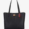 Womens COACH Shoulder Bags | Womens Willow Leather Tote Bag In Black