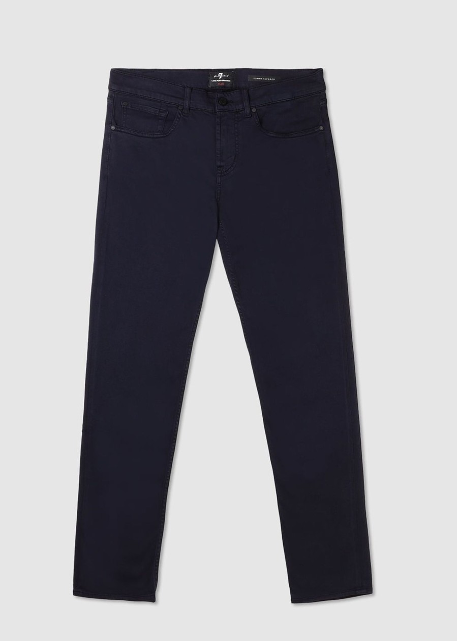 Mens 7 FOR ALL MANKIND Jeans | Mens Luxe Performance Plus Colours Slim Jeans In Blue