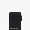 Womens VALENTINO Gifting | Brixton Zip Card Case In Nero Black