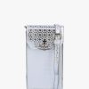 Womens VIVIENNE WESTWOOD Crossbody Bags | Womens Metal Orborama Leather Phone Case In Silver