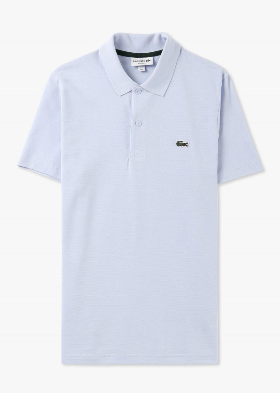 Mens LACOSTE Polo Shirts | Mens Classic Pique Polo Shirt In Light Blue