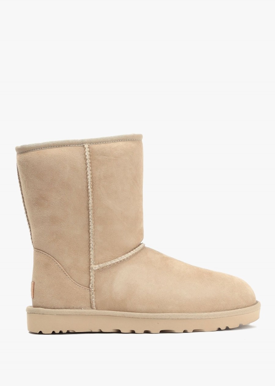 Womens UGG Boots | Womens Classic Short Ii Boots In Mustard Seed