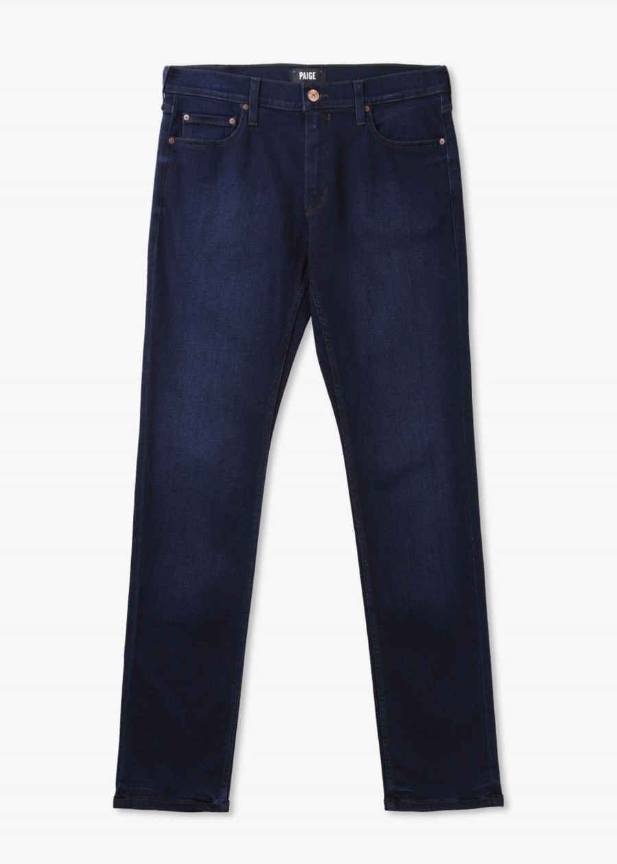 Mens PAIGE Jeans | Mens Lennox Slim Jeans In Schwartz