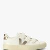 Womens VEJA Trainers | Womens Recife Logo Chromefree Leather Trainers In Extra White Plantine