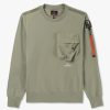 Mens PARAJUMPERS Sweatshirts & Hoodies | Mens Sabre Sweatshirt In Sage