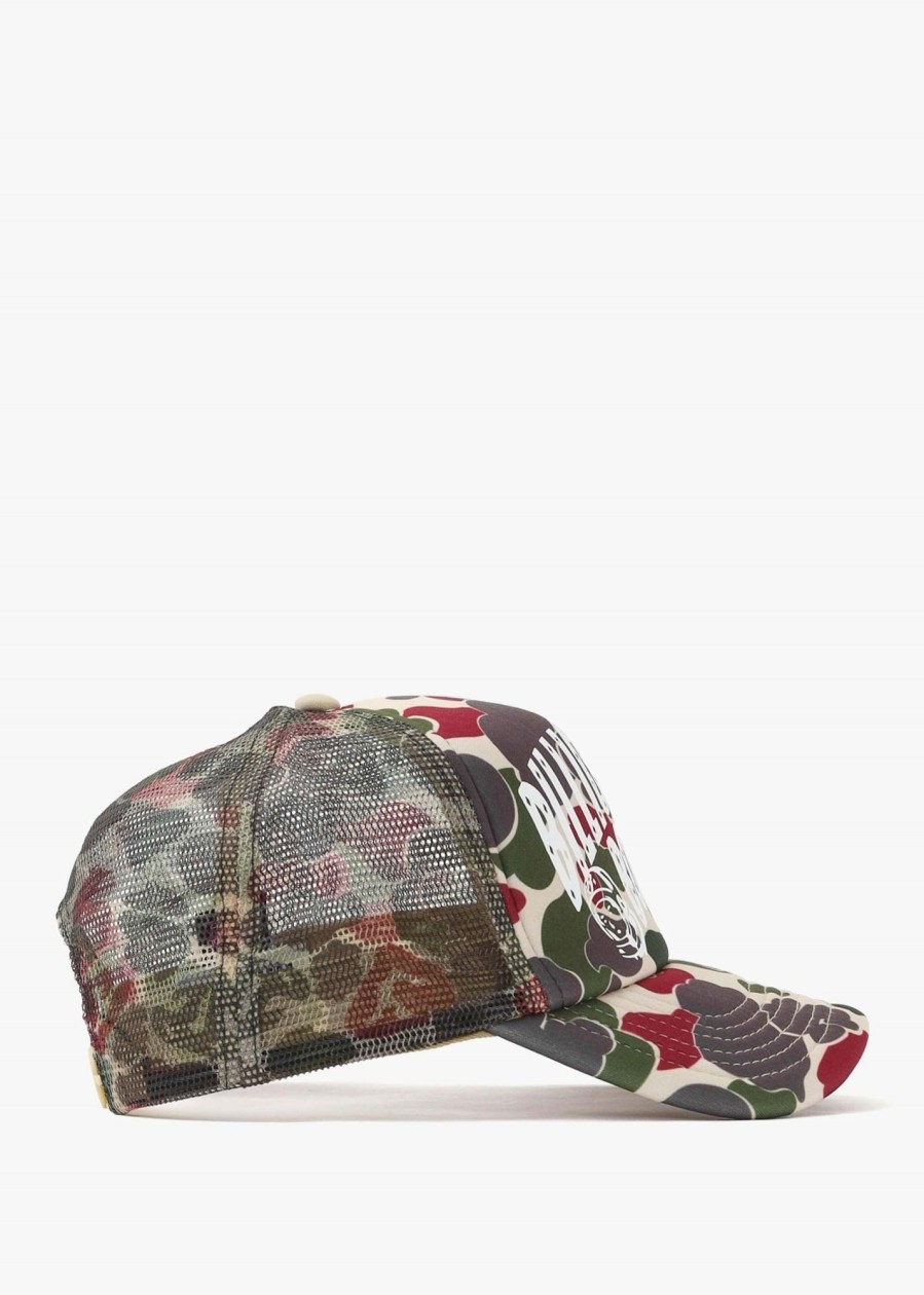 Mens BILLIONAIRE BOYS CLUB Gifting | Mens Duck Camo Arch Logo Trucker Cap In Multi Camo