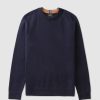 Mens PAUL SMITH Sweatshirts & Hoodies | Mens Crew Neck Knit Sweatshirt In Navy