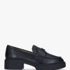 Womens COACH Loafers | Womens Leah Leather Chunky Loafers In Black