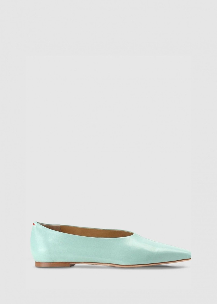 Womens AEYDE Flats | Aeyde Women'S Octavia Blue Flats