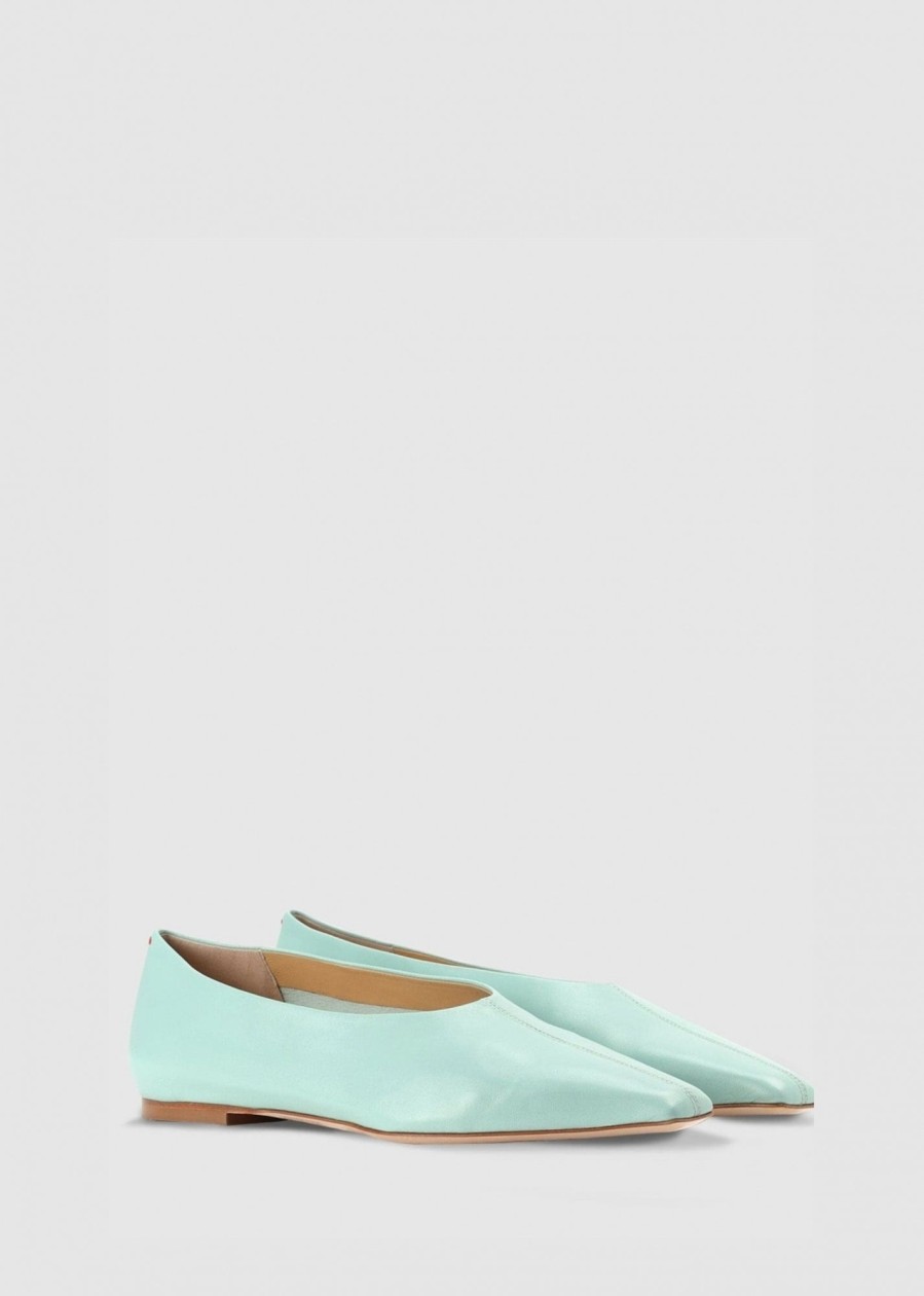 Womens AEYDE Flats | Aeyde Women'S Octavia Blue Flats