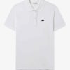 Womens LACOSTE Tops | Womens Classic Pique Polo Shirt In White