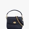 Womens COACH Shoulder Bags | Womens Cassie 19 Leather Cross-Body Bag In Black