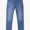 Mens 7 FOR ALL MANKIND Jeans | Mens Luxe Performance Eco Jeans Slim In Mid Blue